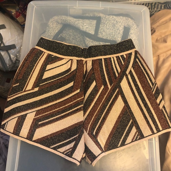 M Missoni Sparkle Shorts Size 40 - Picture 3 of 4